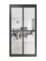 Lofttür Pivottür aus Aluminium Modell Loft2