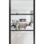 Lofttür Pivottür aus Aluminium Modell Loft3