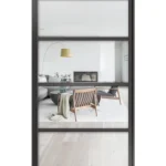 Lofttür Pivottür aus Aluminium Modell Loft5