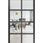 Lofttür Pivottür aus Aluminium Modell Loft 6