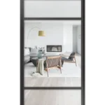 Lofttür Pivottür aus Aluminium Modell Loft 7