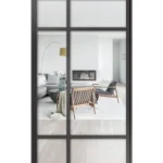 Lofttür Pivottür aus Aluminium Modell Loft 8