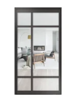 Lofttür Pivottür aus Aluminium Modell Loft 8