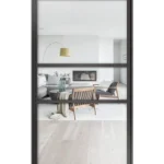 Lofttür Pivottür aus Aluminium Modell Loft 9