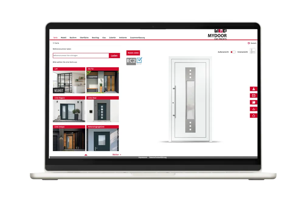 MyDoor Lofttüren-Konfigurator