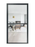 Lofttür Drehtür aus Aluminium Modell Loft1