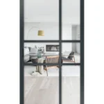 Lofttür Drehtür aus Aluminium Modell Loft 10