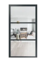 Lofttür Drehtür aus Aluminium Modell Loft 3