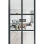 Lofttür Drehtür aus Aluminium Modell Loft 4