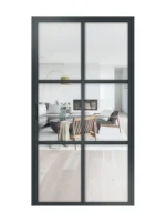 Lofttür Drehtür aus Aluminium Modell Loft 4