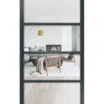 Lofttür Drehtür aus Aluminium Modell Loft 5