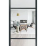 Lofttür Drehtür aus Aluminium Modell Loft 7