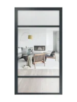 Lofttür Drehtür aus Aluminium Modell Loft 7