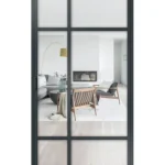 Lofttür Drehtür aus Aluminium Modell Loft 8