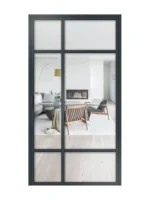 Lofttür Drehtür aus Aluminium Modell Loft 8