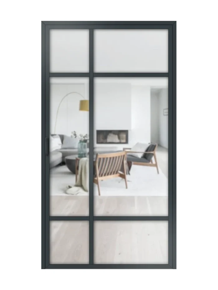 lofttuer_drehtuer_8 Lofttür Drehtür aus Aluminium Modell Loft 8