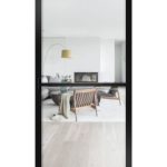 Lofttür Drehtür aus Aluminium Modell Loft 1