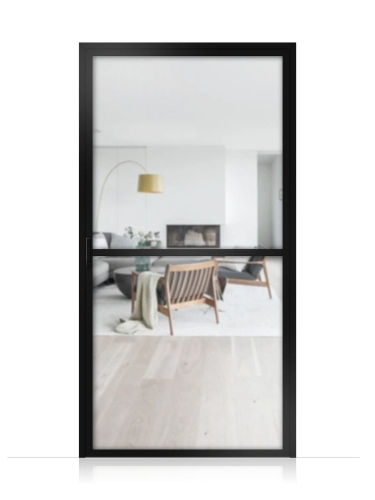 Loft 1 1-flg. Lofttür Drehtür aus Aluminium Modell Loft 1