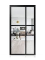 Lofttür Drehtür aus Aluminium Modell Loft 10