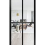 Lofttür Drehtür aus Aluminium Modell Loft 2