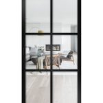 Lofttür Drehtür aus Aluminium Modell Loft 4