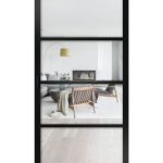 Lofttür Drehtür aus Aluminium Modell Loft 5
