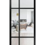 Lofttür Drehtür aus Aluminium Modell Loft 8