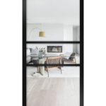 Lofttür Drehtür aus Aluminium Modell Loft 9