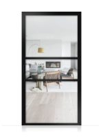 Lofttür Drehtür aus Aluminium Modell Loft 9
