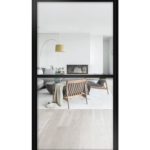 Lofttür Pivottür aus Aluminium Modell Loft 1