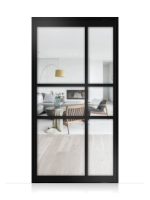 Lofttür Pivottür aus Aluminium Modell Loft 10