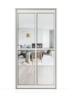 Lofttür Pivottür aus Aluminium in weiß Modell Loft 2