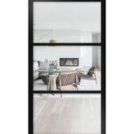 Lofttür Pivottür aus Aluminium Modell Loft 3