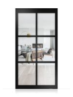 Lofttür Pivottür aus Aluminium Modell Loft 4