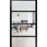 Lofttür Pivottür aus Aluminium Modell Loft 5