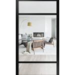 Lofttür Pivottür aus Aluminium Modell Loft 7