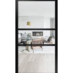 Lofttür Pivottür aus Aluminium Modell Loft 9